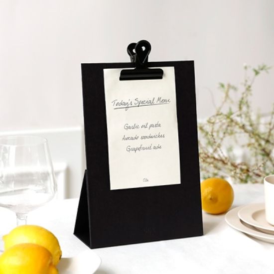 A5 스탠딩 클립보드 세트 3종 - 카페 메뉴판 메모보드