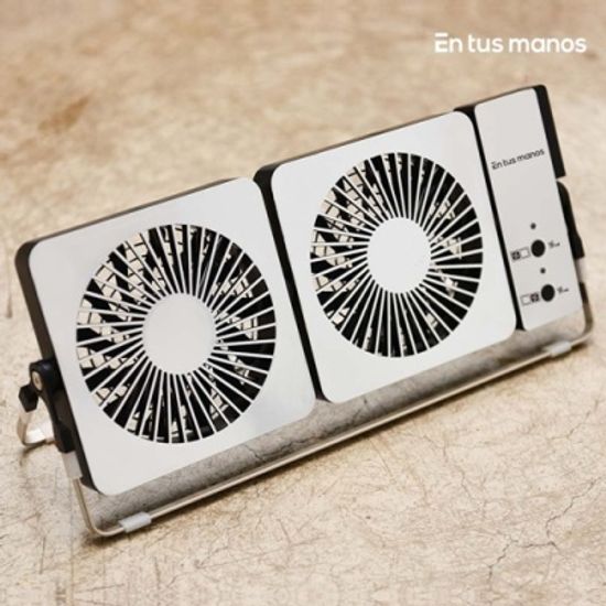 엔뚜마노 더블 스퀘어 무선 메탈 선풍기 EM-R400WF