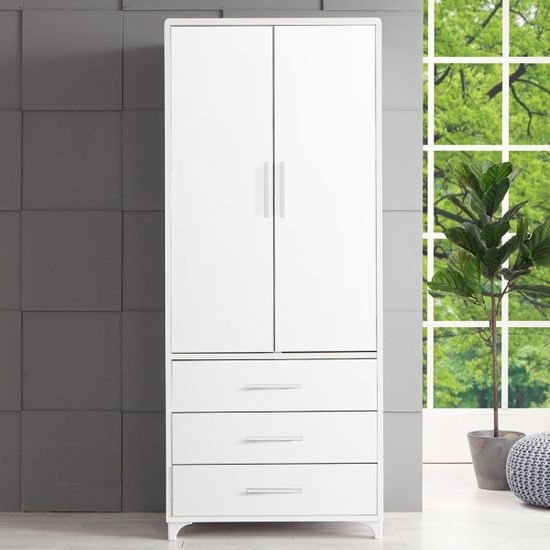 쥬니 틈새 옷장 80cm 싱글 장롱 1인 이불장 (착불)