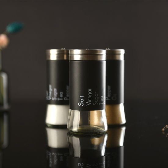 주방 캠핑 유리 양념통 6p 소스통 세트_전용가방 증정