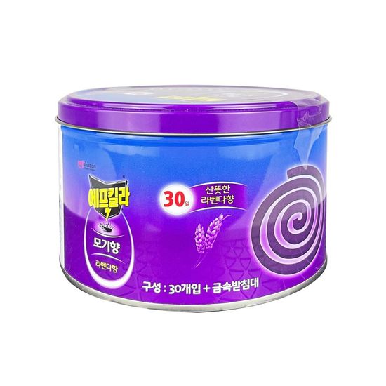 에프킬라 모기향 라벤다향 30개입 - O(W9470D4)