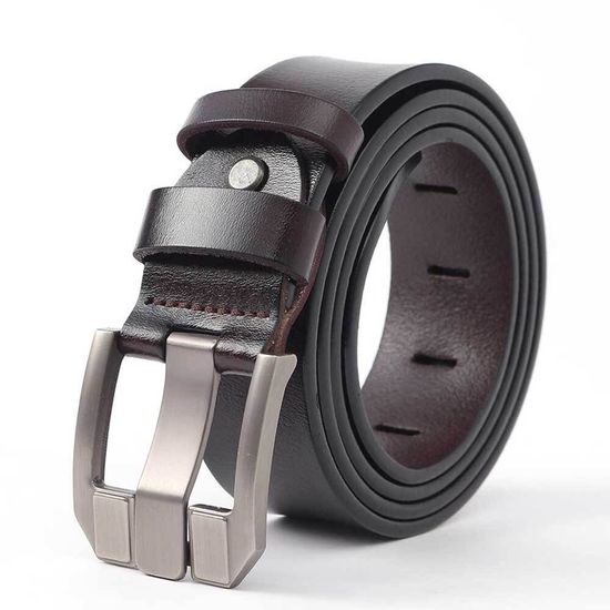 핀버클 소가죽벨트 남성허리띠 남성(WFFP5TJ)