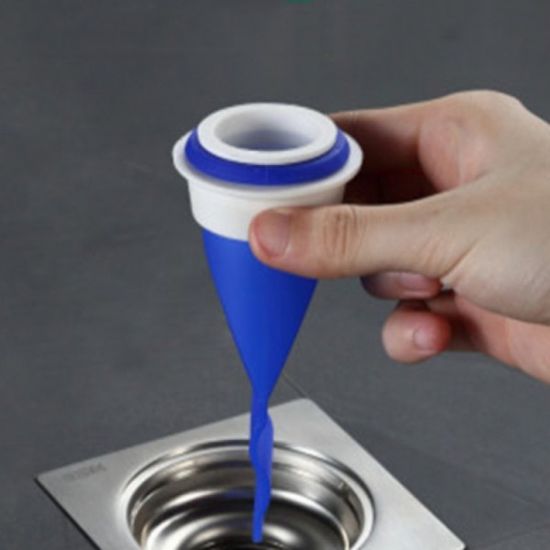 실리콘 하수구 트랩 악취 벌레 차단 화장실 욕실 배수