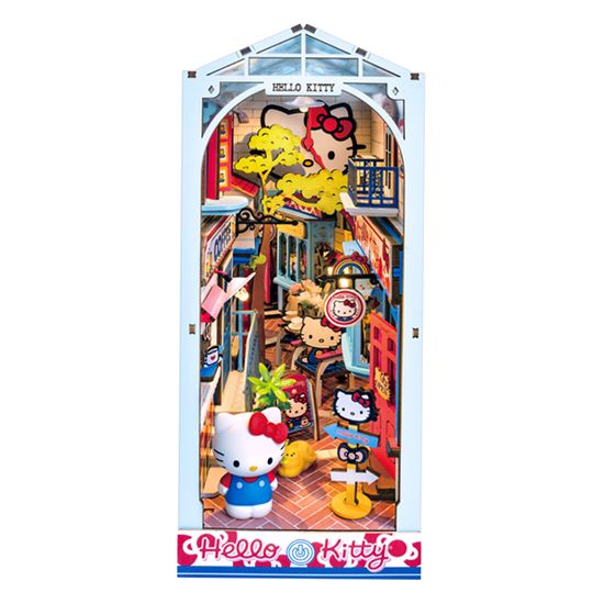 핸즈크라프트 헬로키티DIY미니어처 키티의 타운스퀘어