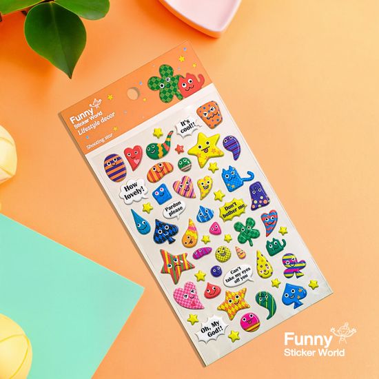 퍼니스티커 C516 슈팅스타 캐스팅 라이프스타일