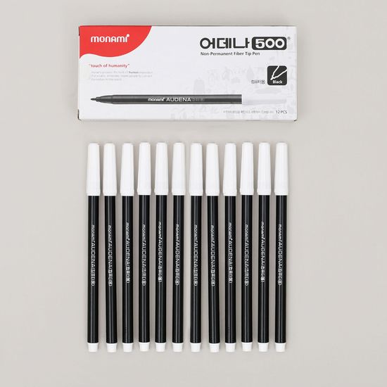 모나미 어데나 컴퓨터용 사인펜 12개입