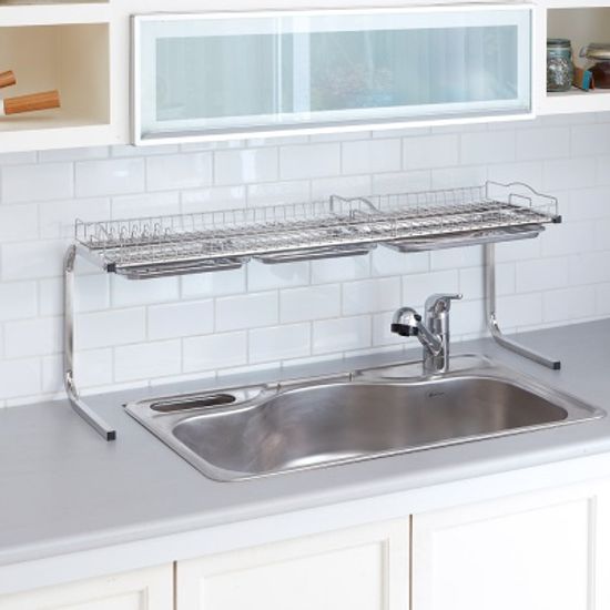 좁은 주방 공간 활용 미니 식기건조대 6종