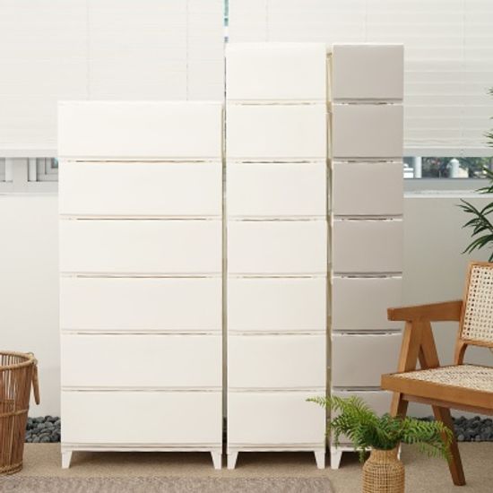 보노 심플리 550 플라스틱 서랍장 6단 와이드형