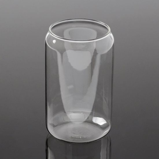 [로하티] 비어 글라스캔 유리컵 3p 홈카페 맥주캔컵