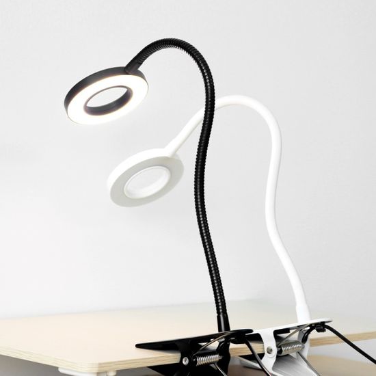 플랜룩스 링코 집게 LED 스탠드 독서등
