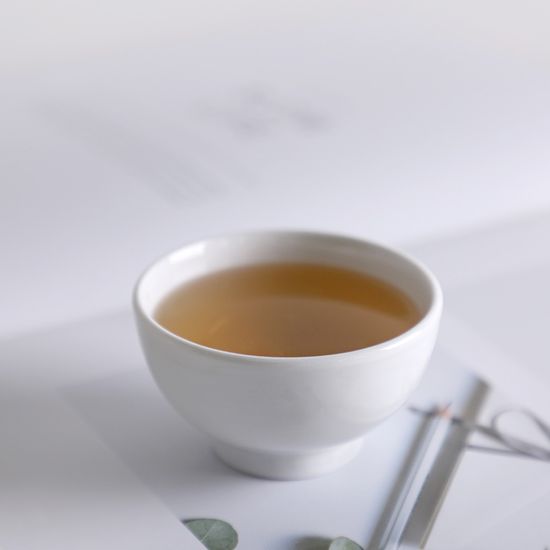 늘 다복 백자 국산 도자기 술잔 5인치 7.5cm 중 60ml