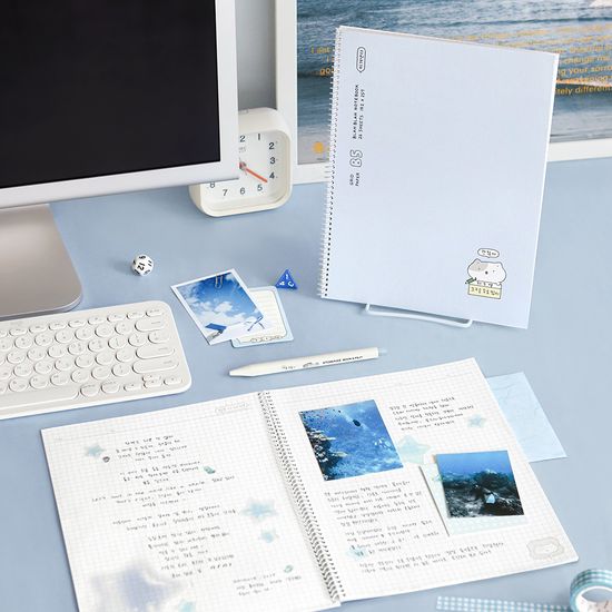 아이코닉 이겨낸다 모눈노트