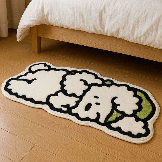 사계절 귀여운 비숑 주방매트 발매트 5종 LFM-C06