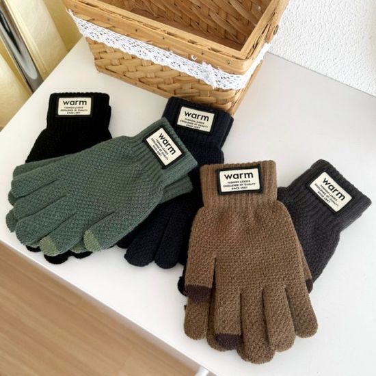 니트 장갑 스마트폰 방한 남녀공용