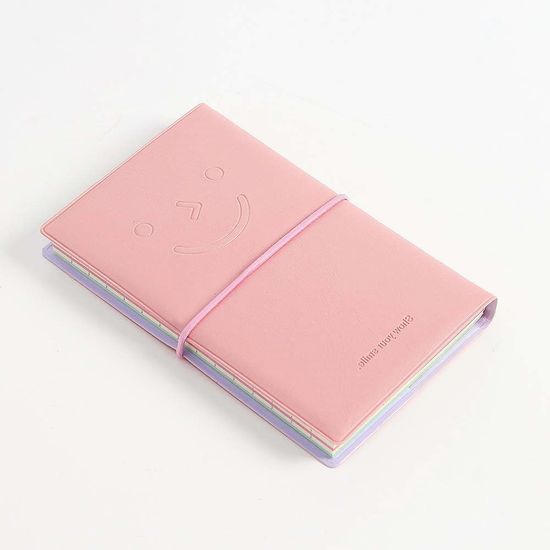 휴대용 메모장 유선 연핑크  [WFHMILJ]