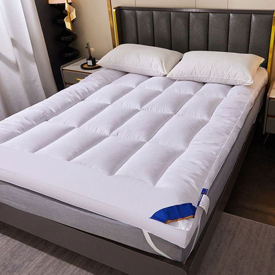 호텔식 침대 매트리스 퀸 바닥 토퍼 패드 접이식 매트