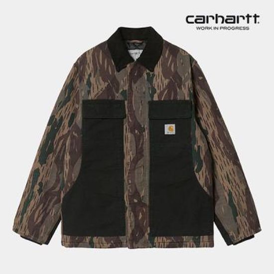 칼하트WIP OG Arctic Coat (Camo Unite / Black)
