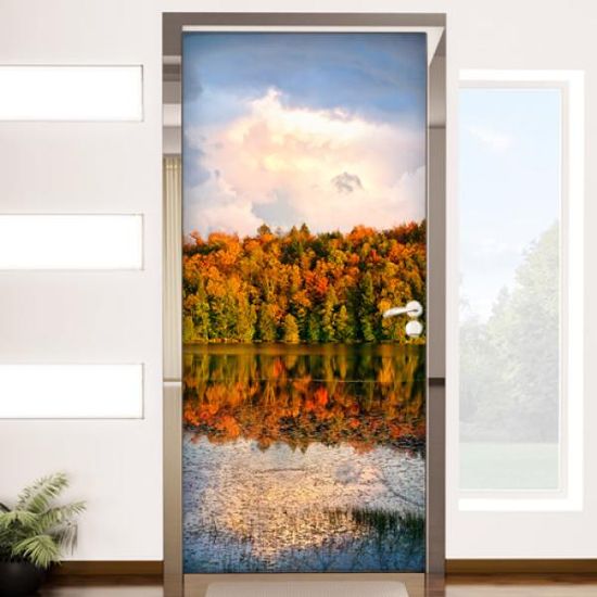 eh290-잔잔한호수_현관문시트지