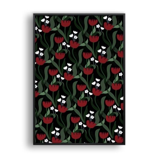 Passion (black) / 일러스트 액자