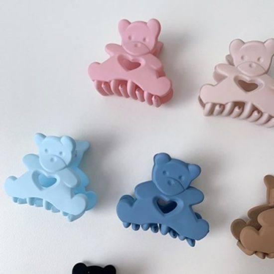 Matt Teddy Pin 매트곰돌이집게핀