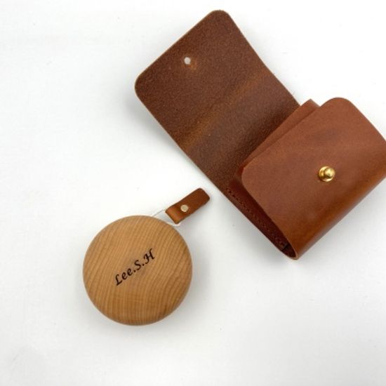 LOG Yoyo+Leather Case (우드요요+가죽케이스)