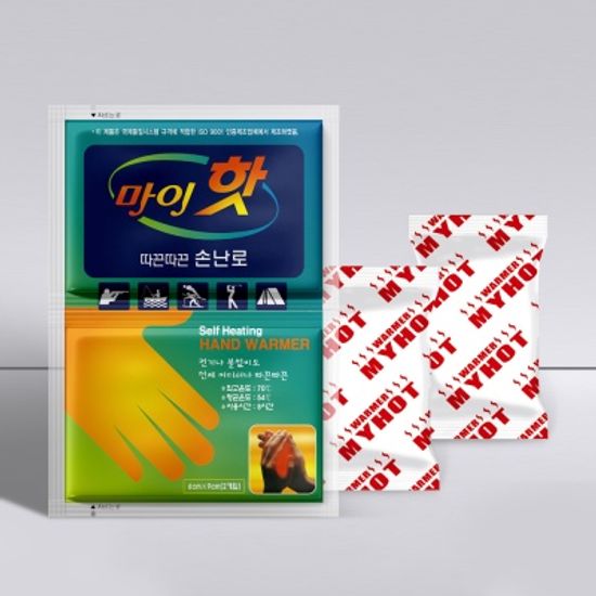마이핫 손난로 미니핫팩 20세트 (25g x 2입)