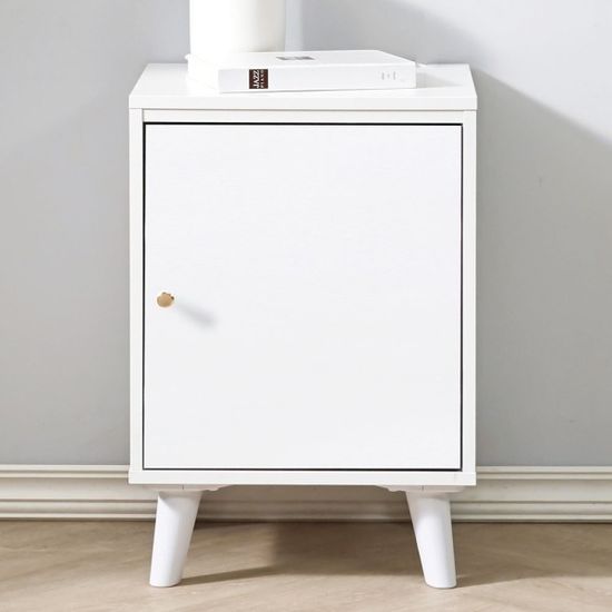 올슨 침실 선반 수납 미니 낮은 침대 협탁 (착불)