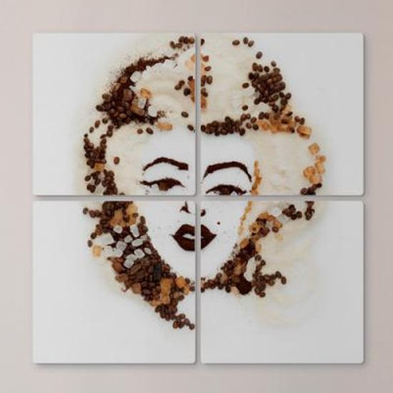 if210-멀티액자_원두로만든마릴린먼로