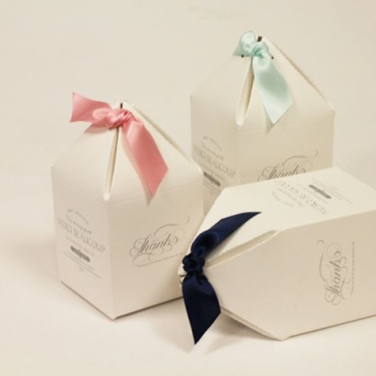 아이씨엘 삼각 - Silver White lovely thank (2set)