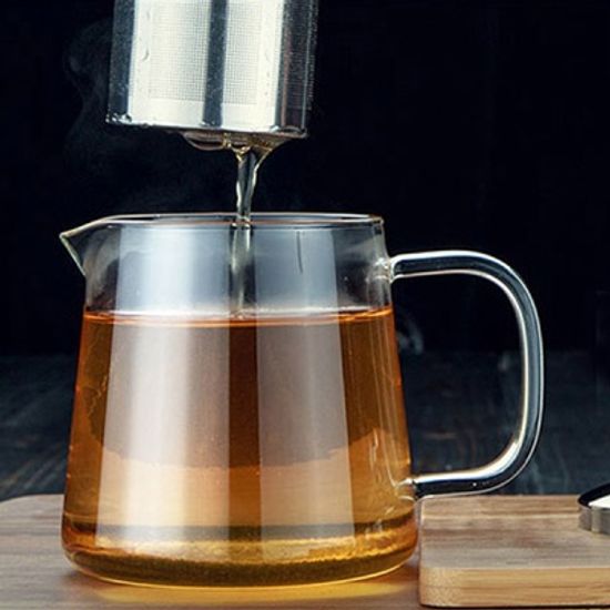 [RELEA] 내열유리 필터 티포트 - 550ml