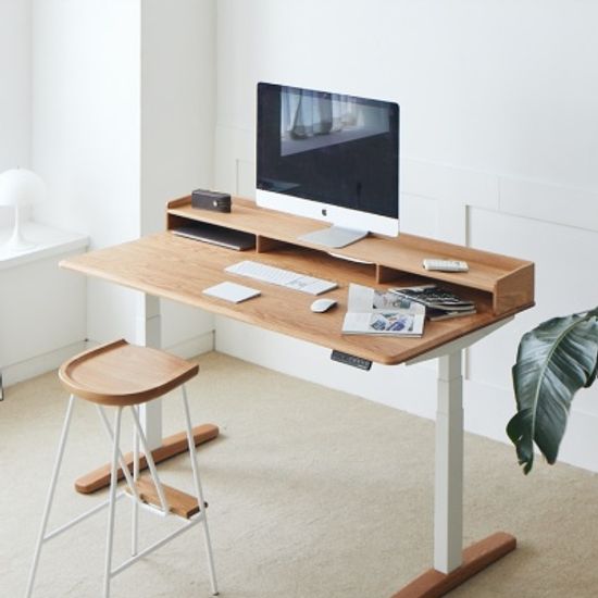 루나랩 모션데스크 오크 PRO 1200mm