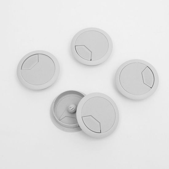 회전형 전선캡 20p 테이블 책상 전선구멍커버 50mm