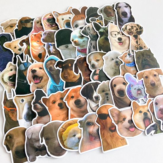 다꾸 폰꾸 리무버블 스티커 세트 No.S46 50장 세트