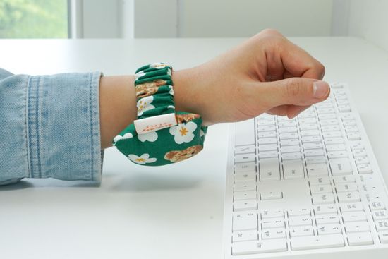 착용하는 손목받침대 [곱창 밴드 손목 쿠션]빈티지3종