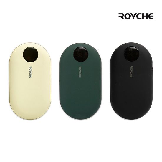 [겨울특가] 로이체 손난로 보조배터리+파우치 3color