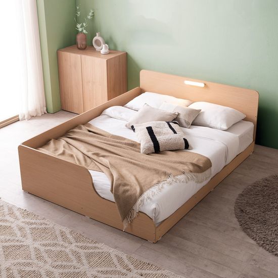 아이와 같이쓰는 안전가드 침대 Q (포켓매트) KC639