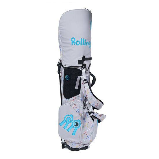 롤링롤라이 헤리티지 패턴 스탠드백 그레이