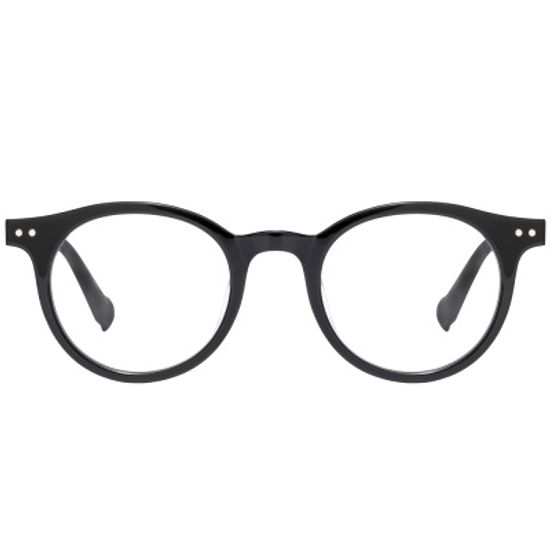 RECLOW DOTS BLACK GLASS 아세테이트 안경