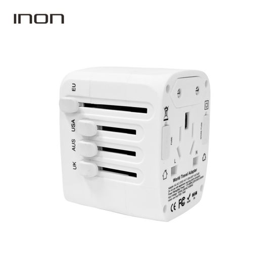 아이논 USB 4포트 해외 여행용 어댑터 IN-TA410C