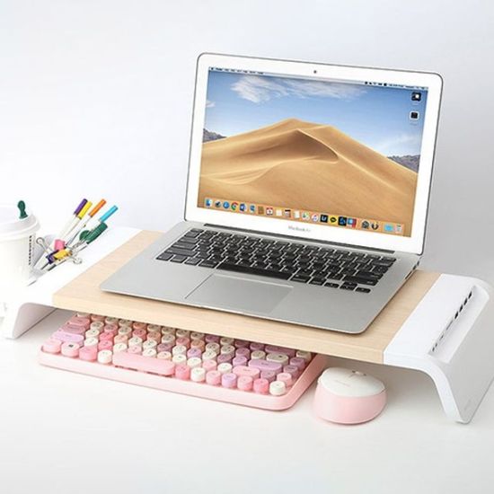 USB 4개 포트지원 모니터받침대 W9A19DC