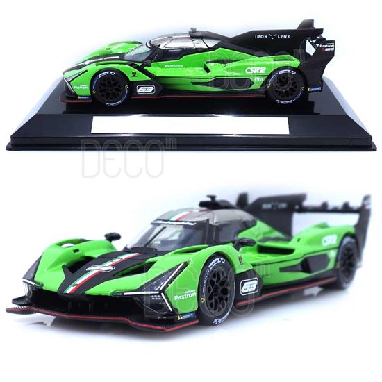 데코앤 1:43 람보르기니 SC63 그린 레이싱 하드케이