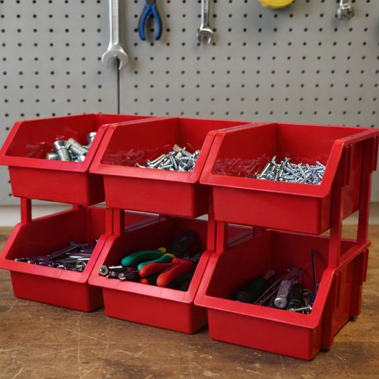 워크박스 부품정리함 6P 공구함 부품상자 DIY 수납