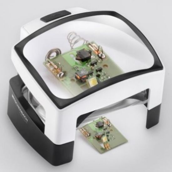 에센바흐 LED조명 노안돋보기 1566 스텐드 확대경