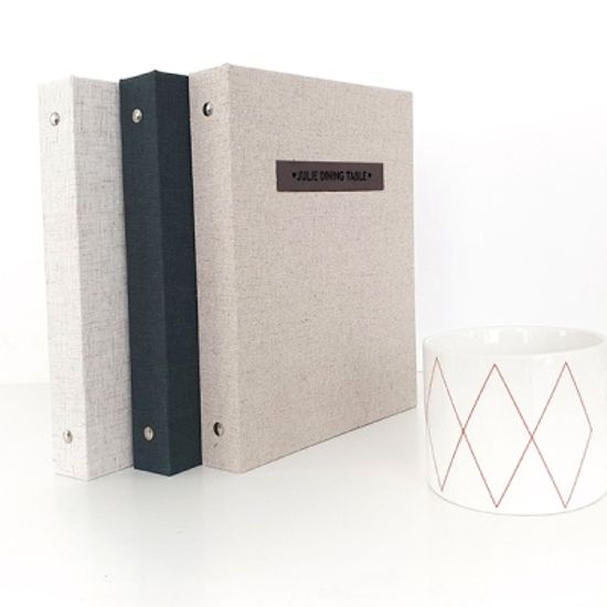 레시피북 바인딩 다이어리 (A5 만년형) - 3종 택1