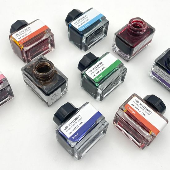LOG 병잉크 15ml 10색 만년필 잉크