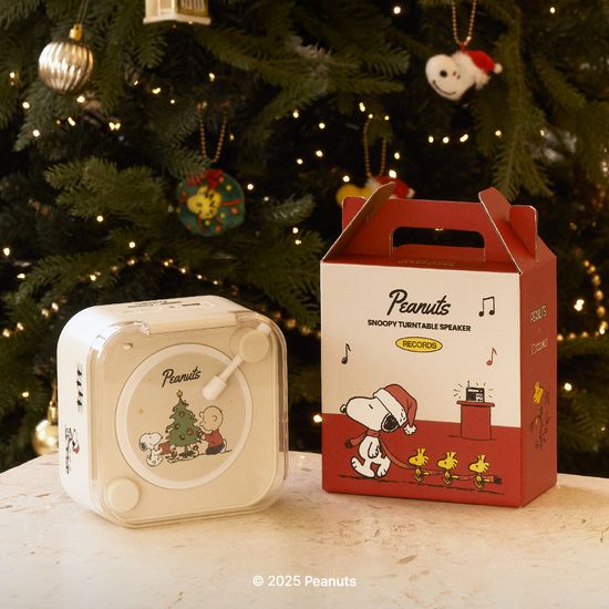 룸디 스누피 LP 감성 사운드 블루투스 스피커