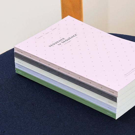 [만년형] 시퀀스 투 시퀀스 타임 다이어리 (6개월)