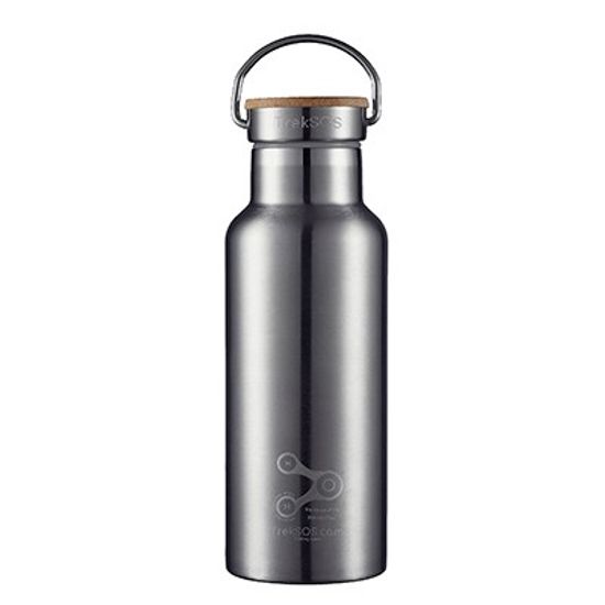 스테인레스 보온 보냉 물병 350ml (대나무캡/무광) BR350B