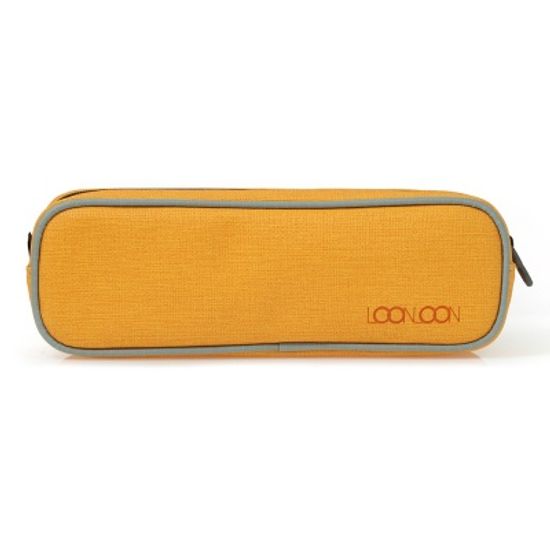 룬룬 267 멜로우 라운드 필통 - 펀치옐로우