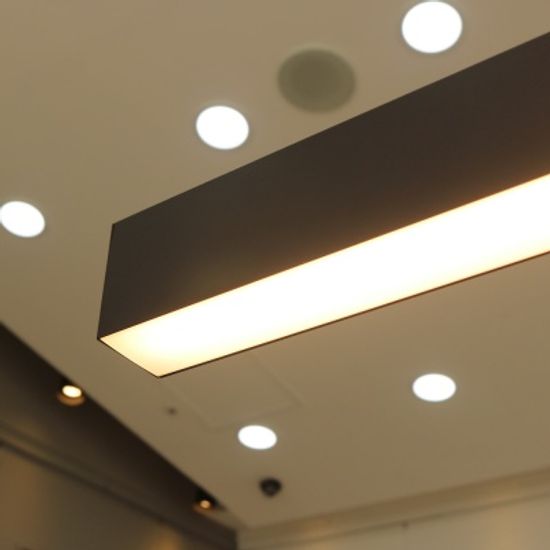 렉타 LED 슬림 펜던트 식탁등 조명